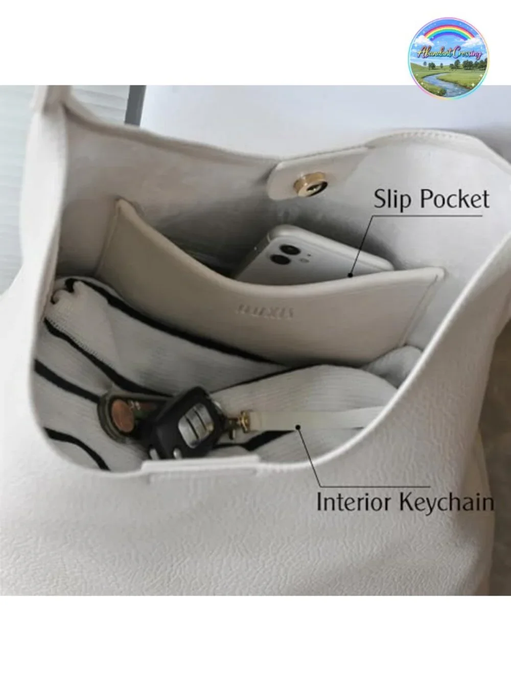 Soft Vegan Leather Slouchy Hobo Shoulder Bag Tote Purse for Women, Lightweight,